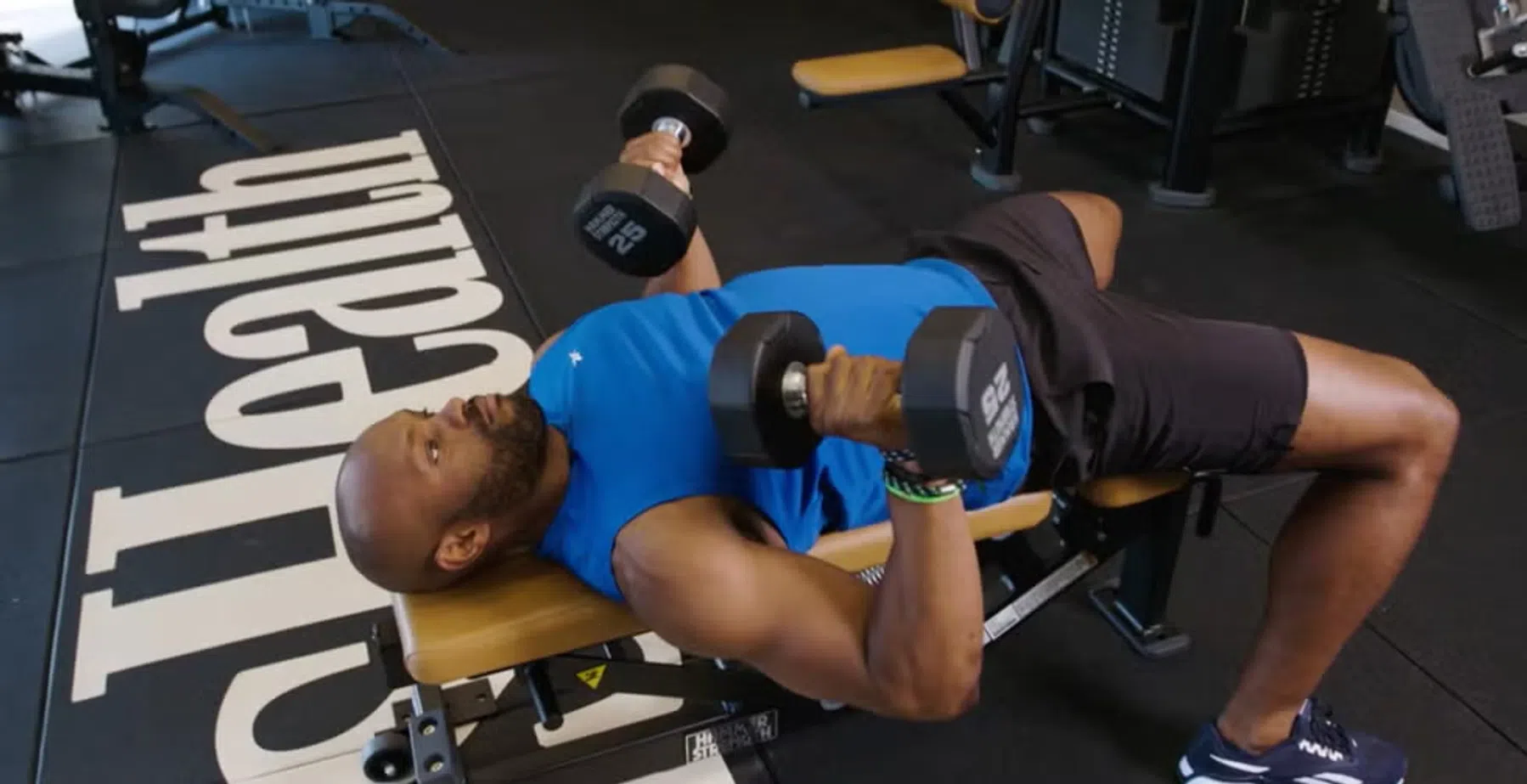 Dumbbell bench press
